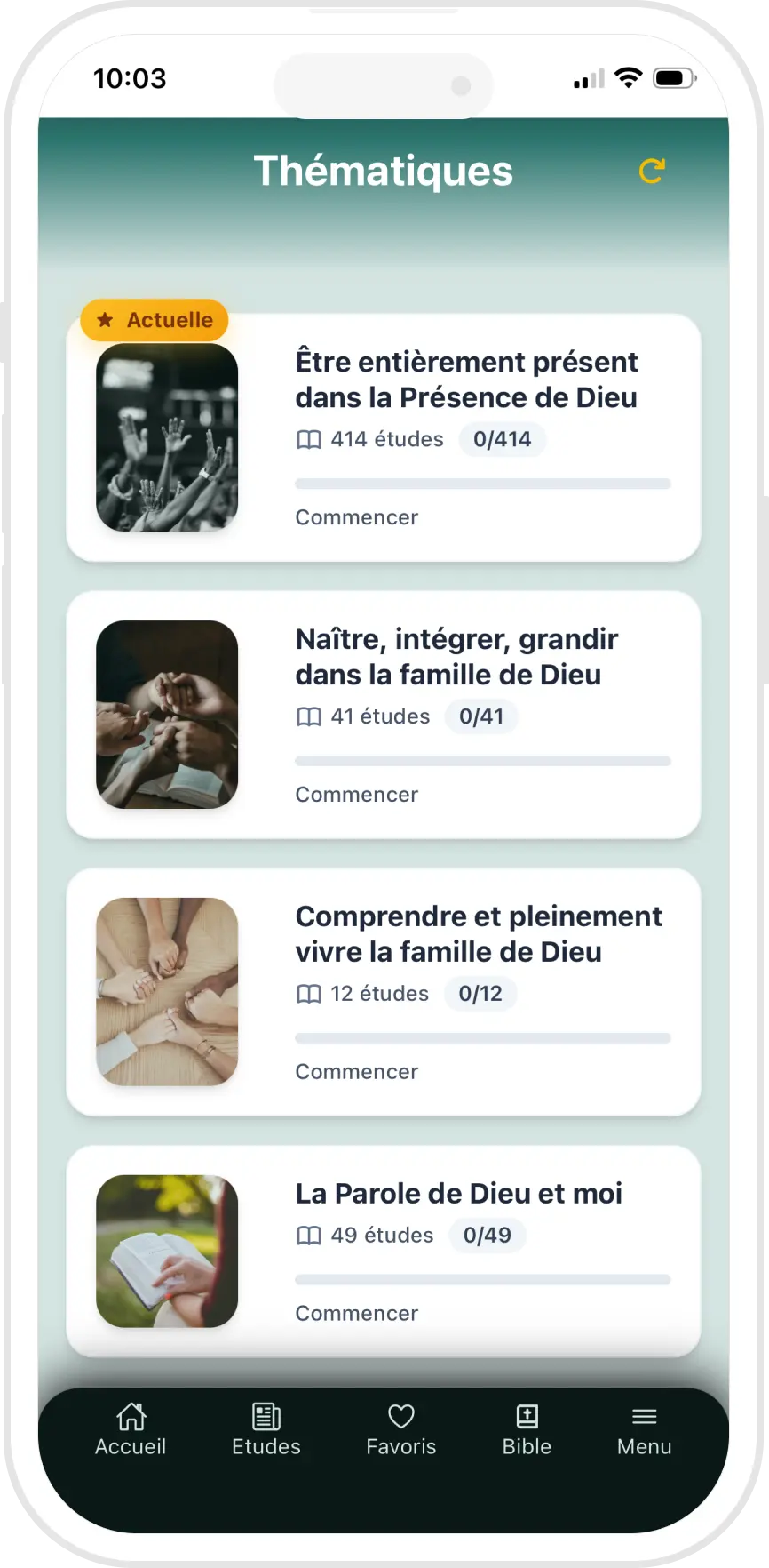 Mon Pain Quotidien - Thématiques d'études